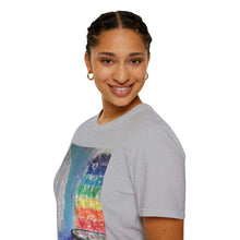 Load image into Gallery viewer, T-Shirt made from very soft materials, no side seams. Feels like bliss to wear! Many designs by Kerry Sandhu Art
