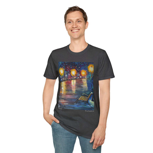T-Shirt made from very soft materials, no side seams. Feels like bliss to wear! Many designs by Kerry Sandhu Art