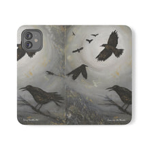 Load image into Gallery viewer, Come Join the Murder - PHONE CASE WALLET - by Kerry Sandhu Art
