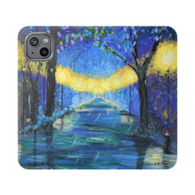Load image into Gallery viewer, Colours of the Rain - PHONE CASE WALLET - by Kerry Sandhu Art
