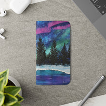 Load image into Gallery viewer, Aurora - PHONE CASE WALLET for Samsung &amp; iPhones - by Kerry Sandhu Art
