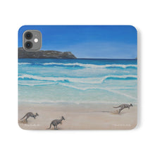 Load image into Gallery viewer, I Should Be So Lucky - PHONE CASE WALLET - by Kerry Sandhu Art
