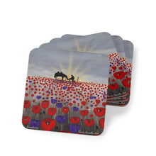 Load image into Gallery viewer, Benedictus - Drink COASTERS - Designed from original ANZAC Day artwork
