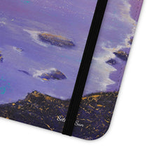 Load image into Gallery viewer, Setting Sun - PHONE CASE WALLET for Samsung &amp; iPhones - by Kerry Sandhu Art
