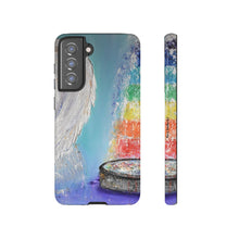 Load image into Gallery viewer, Angels Brought Me Here - TOUGH PHONE CASES for Samsung &amp; iPhones - by Kerry Sandhu Art

