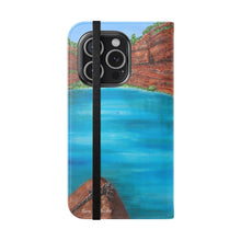 Load image into Gallery viewer, Kimberley Calling - PHONE CASE WALLET - by Kerry Sandhu Art
