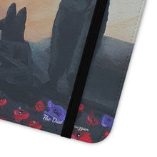Load image into Gallery viewer, The Dust of Uruzgan (with Poppies) - PHONE CASE WALLET - by Kerry Sandhu Art
