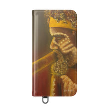 Load image into Gallery viewer, Let Me Be - PHONE CASE WALLET - by Kerry Sandhu Art
