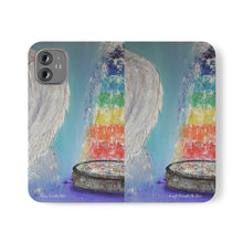 Load image into Gallery viewer, Angels Brought Me Here - PHONE CASE WALLET - by Kerry Sandhu Art
