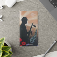 Load image into Gallery viewer, Spirit of the A N Z A Cs - PHONE CASE WALLET - by Kerry Sandhu Art
