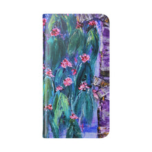 Load image into Gallery viewer, Rustic Flowering Gum - PHONE CASE WALLET - by Kerry Sandhu Art
