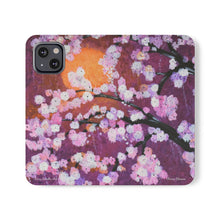 Load image into Gallery viewer, Cherry Blossom - PHONE CASE WALLET - by Kerry Sandhu Art

