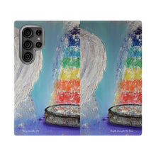 Load image into Gallery viewer, Angels Brought Me Here - PHONE CASE WALLET - by Kerry Sandhu Art
