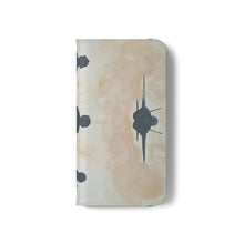 Load image into Gallery viewer, The Dust of Uruzgan (with Jet) - PHONE CASE WALLET - by Kerry Sandhu Art
