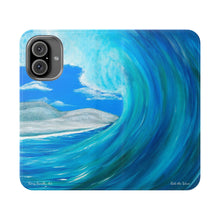 Load image into Gallery viewer, Ride the Wave - PHONE CASE WALLET - by Kerry Sandhu Art
