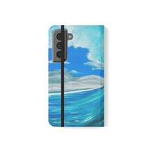 Load image into Gallery viewer, Ride the Wave - PHONE CASE WALLET - by Kerry Sandhu Art
