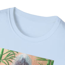 Load image into Gallery viewer, T-Shirt made from very soft materials, no side seams. Feels like bliss to wear! Many designs by Kerry Sandhu Art
