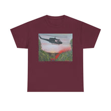 Load image into Gallery viewer, The Battle of Long Tan - Unisex HEAVY COTTON TEE - by Kerry Sandhu Art
