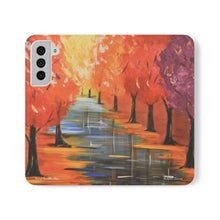 Load image into Gallery viewer, Autumn Leaves - PHONE CASE WALLET for Samsung &amp; iPhones - by Kerry Sandhu Art
