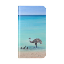 Load image into Gallery viewer, Surfin&#39; Bird - PHONE CASE WALLET for Samsung &amp; iPhones - by Kerry Sandhu Art
