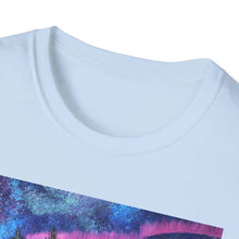 Load image into Gallery viewer, T-Shirt made from very soft materials, no side seams. Feels like bliss to wear! Many designs by Kerry Sandhu Art
