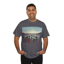 Load image into Gallery viewer, The Band Played Waltzing Matilda - Unisex HEAVY COTTON TEE - by Kerry Sandhu Art
