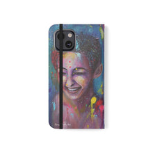 Load image into Gallery viewer, Raining Glitter - PHONE CASE WALLET for Samsung &amp; iPhones - by Kerry Sandhu Art
