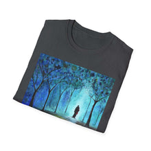Load image into Gallery viewer, T-Shirt made from very soft materials, no side seams. Feels like bliss to wear! Many designs by Kerry Sandhu Art

