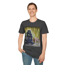 Load image into Gallery viewer, T-Shirt made from very soft materials, no side seams. Feels like bliss to wear! Many designs by Kerry Sandhu Art
