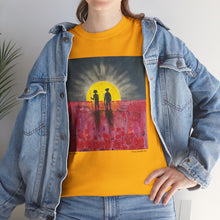Load image into Gallery viewer, Freedom Called - Unisex HEAVY COTTON TEE - by Kerry Sandhu Art
