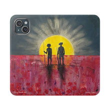 Load image into Gallery viewer, Freedom Called - PHONE CASE WALLET - by Kerry Sandhu Art
