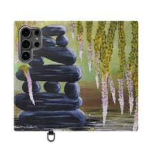 Load image into Gallery viewer, Zen Pond - PHONE CASE WALLET for Samsung &amp; iPhones - by Kerry Sandhu Art

