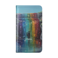 Load image into Gallery viewer, Return to Innocence - PHONE CASE WALLET - by Kerry Sandhu Art
