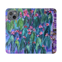 Load image into Gallery viewer, Rustic Flowering Gum - PHONE CASE WALLET - by Kerry Sandhu Art
