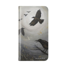 Load image into Gallery viewer, Come Join the Murder - PHONE CASE WALLET - by Kerry Sandhu Art
