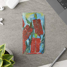 Load image into Gallery viewer, Rustic Bottle Brush - PHONE CASE WALLET - by Kerry Sandhu Art
