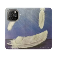 Load image into Gallery viewer, Three Little Birds (Faith) - PHONE CASE WALLET - by Kerry Sandhu Art
