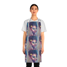 Load image into Gallery viewer, Apron - lightweight, silky finish 100% polyester, two front pockets. Many original artwork designs by Kerry Sandhu Art
