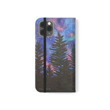 Load image into Gallery viewer, Northern Lights - PHONE CASE WALLET - by Kerry Sandhu Art
