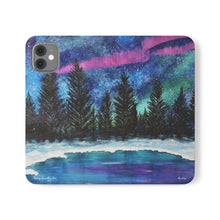 Load image into Gallery viewer, Aurora - PHONE CASE WALLET for Samsung &amp; iPhones - by Kerry Sandhu Art
