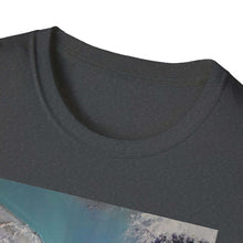 Load image into Gallery viewer, T-Shirt made from very soft materials, no side seams. Feels like bliss to wear! Many designs by Kerry Sandhu Art
