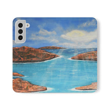 Load image into Gallery viewer, I Am a River - PHONE CASE WALLET for Samsung &amp; iPhones - by Kerry Sandhu Art
