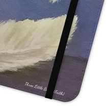 Load image into Gallery viewer, Three Little Birds (Faith) - PHONE CASE WALLET - by Kerry Sandhu Art
