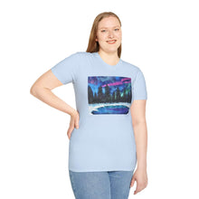 Load image into Gallery viewer, T-Shirt made from very soft materials, no side seams. Feels like bliss to wear! Many designs by Kerry Sandhu Art
