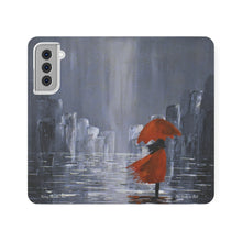 Load image into Gallery viewer, The Lady in Red - PHONE CASE WALLET - by Kerry Sandhu Art
