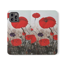 Load image into Gallery viewer, For The Fallen - PHONE CASE WALLET - by Kerry Sandhu Art
