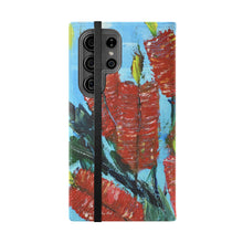 Load image into Gallery viewer, Rustic Bottle Brush - PHONE CASE WALLET - by Kerry Sandhu Art
