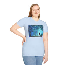 Load image into Gallery viewer, T-Shirt made from very soft materials, no side seams. Feels like bliss to wear! Many designs by Kerry Sandhu Art
