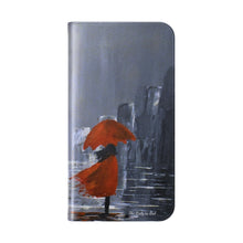 Load image into Gallery viewer, The Lady in Red - PHONE CASE WALLET - by Kerry Sandhu Art
