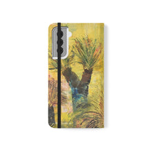 Load image into Gallery viewer, Rustic Grass Tree - PHONE CASE WALLET - by Kerry Sandhu Art
